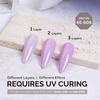 image:imageMelodySusie Gel Nail Polish Kit with UV Light PART06F Popular Color Gel with Builder and Baser ampGlossy Top Coat Soak Off Includes Nail Art Tools Nail Art Gift for Women amp GirlsLilac Shimmer1645
