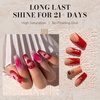 image:imageMelodySusie Gel Nail Polish Kit with UV Light PART06F Popular Color Gel with Builder and Baser ampGlossy Top Coat Soak Off Includes Nail Art Tools Nail Art Gift for Women amp GirlsAChristmas Red072