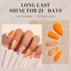 image:imageMelodySusie Gel Nail Polish Kit with UV Light PART06F Popular Color Gel with Builder and Baser ampGlossy Top Coat Soak Off Includes Nail Art Tools Nail Art Gift for Women amp GirlsABright Orange524