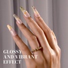 image:imageMelodySusie Gel Nail Polish Kit with UV Light PART06F Popular Color Gel with Builder and Baser ampGlossy Top Coat Soak Off Includes Nail Art Tools Nail Art Gift for Women amp GirlsACreamy Yellow310