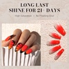 image:imageMelodySusie Gel Nail Polish Kit with UV Light PART06F Popular Color Gel with Builder and Baser ampGlossy Top Coat Soak Off Includes Nail Art Tools Nail Art Gift for Women amp GirlsANeon Red Orange224