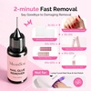 image:imageMelodySusie Gel Polish Remover Kit with Cuticle Oil amp Liquid Latex Tape amp Wipes amp Peel Off Manicure Tools Gel Remover for Nails 25 Minutes At Home No Need Soaking Wrapping136 Fl Oz Pack of 1