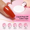 image:imageMelodySusie Gel Polish Remover Kit with Cuticle Oil amp Liquid Latex Tape amp Wipes amp Peel Off Manicure Tools Gel Remover for Nails 25 Minutes At Home No Need Soaking Wrapping05 Fl Oz Pack of 3