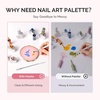 image:imageMelodySusie GelCarousel for Nail Polish Bottle Holder and Nail Art Tools Organizer and Thick Americano Brown Gel Nail Polish with