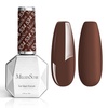 image:imageMelodySusie GelCarousel for Nail Polish Bottle Holder and Nail Art Tools Organizer and Thick Americano Brown Gel Nail Polish with