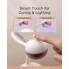 image:imageMelodySusie Gooseneck Cordless UV Nail Lamp with Adjustable Light Angle SPro09M 2in1 Rechargeable Fast Curing Nail Dryer Cures All Gels Especially Rhinestone Glue amp Liner Gel PolishRose Gold Nail Art Lamp