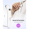 image:imageMelodySusie Handheld Cordless UV Nail Lamp with LCD Display amp EyeProtection Cover PArt01R Rechargeable Mini UV LED Light Flash Cures All Soft Gels Especially Rhinestone Glue amp Liner Gel PinkWhite Part01a