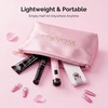 image:imageMelodySusie Handheld UV Light for Gel Nails with Stand and Nail Rhinestone Glue Set White Mini Portable Cordless Nail Lamp with LCD Display Flash Cure Nail Dryer for Nail Art Design DIY at HomePink with Stand