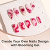 image:imageMelodySusie Hema Free Clear Builder Nail Gel for Nails Thickening Tpo Free 05 Fl Oz Soak Off UV Extension Gel Nail Art Design Salon DIY Manicure at Home for WomenClear1PCS Hema Free Blooming Gel