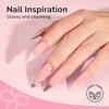 image:imageMelodySusie Hema Free Clear Builder Nail Gel for Nails Thickening Tpo Free 05 Fl Oz Soak Off UV Extension Gel Nail Art Design Salon DIY Manicure at Home for WomenLight Pink Builder H1608