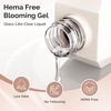 image:imageMelodySusie Hema Free Clear Builder Nail Gel for Nails Thickening Tpo Free 05 Fl Oz Soak Off UV Extension Gel Nail Art Design Salon DIY Manicure at Home for WomenClear1PCS Hema Free Blooming Gel
