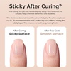 image:imageMelodySusie Hema Free Clear Builder Nail Gel for Nails Thickening Tpo Free 05 Fl Oz Soak Off UV Extension Gel Nail Art Design Salon DIY Manicure at Home for WomenMilky White Builder H1021