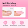 image:imageMelodySusie Hema Free Clear Builder Nail Gel for Nails Thickening Tpo Free 05 Fl Oz Soak Off UV Extension Gel Nail Art Design Salon DIY Manicure at Home for WomenPink Builder H1604