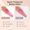 image:imageMelodySusie Hema Free Clear Builder Nail Gel for Nails Thickening Tpo Free 05 Fl Oz Soak Off UV Extension Gel Nail Art Design Salon DIY Manicure at Home for WomenClear2PCS Hema Free Blooming Gel