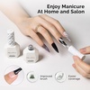 image:imageMelodySusie Hema Free Clear Builder Nail Gel for Nails Thickening Tpo Free 05 Fl Oz Soak Off UV Extension Gel Nail Art Design Salon DIY Manicure at Home for WomenClear