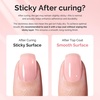image:imageMelodySusie Hema Free Clear Builder Nail Gel for Nails Thickening Tpo Free 05 Fl Oz Soak Off UV Extension Gel Nail Art Design Salon DIY Manicure at Home for WomenClearH1402H1403