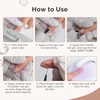 image:imageMelodySusie Hema Free Clear Builder Nail Gel for Nails Thickening Tpo Free 05 Fl Oz Soak Off UV Extension Gel Nail Art Design Salon DIY Manicure at Home for WomenClear 2PCS Hema Free Builder Gel