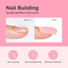 image:imageMelodySusie Hema Free Clear Builder Nail Gel for Nails Thickening Tpo Free 05 Fl Oz Soak Off UV Extension Gel Nail Art Design Salon DIY Manicure at Home for WomenLight Pink Builder H1608