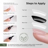 image:imageMelodySusie Hema Free Clear Builder Nail Gel for Nails Thickening Tpo Free 05 Fl Oz Soak Off UV Extension Gel Nail Art Design Salon DIY Manicure at Home for WomenClear
