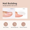 image:imageMelodySusie Hema Free Clear Builder Nail Gel for Nails Thickening Tpo Free 05 Fl Oz Soak Off UV Extension Gel Nail Art Design Salon DIY Manicure at Home for WomenMilky White Builder H1021