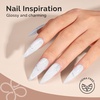 image:imageMelodySusie Hema Free Clear Builder Nail Gel for Nails Thickening Tpo Free 05 Fl Oz Soak Off UV Extension Gel Nail Art Design Salon DIY Manicure at Home for WomenMilky White Builder H1021