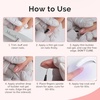image:imageMelodySusie Hema Free Clear Builder Nail Gel for Nails Thickening Tpo Free 05 Fl Oz Soak Off UV Extension Gel Nail Art Design Salon DIY Manicure at Home for WomenMilky Pink Builder H1402