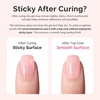 image:imageMelodySusie Hema Free Clear Builder Nail Gel for Nails Thickening Tpo Free 05 Fl Oz Soak Off UV Extension Gel Nail Art Design Salon DIY Manicure at Home for WomenLight Pink Builder H1608