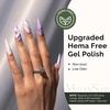 image:imageMelodySusie Hema Free Gel Nail Polish 05 Fl Oz Thick Purple Gel Polish Non Toxic Long Lasting Soak Off UV Nail Polish Manicure Nail Design Salon DIY Nail Art at Home 449