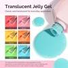 image:imageMelodySusie Jelly Gel Nail Polish Set6 Transparent ColorsMilky or Jelly TextureAutumn and Winter Dark Colors Soak Off UV LED Light Cure or Salon Manicure and Nail Art DIY at HomeMacaron Jelly Set