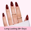 image:imageMelodySusie Jelly Gel Nail Polish Set6 Transparent ColorsMilky or Jelly TextureAutumn and Winter Dark Colors Soak Off UV LED Light Cure or Salon Manicure and Nail Art DIY at HomeRose Red Jelly Set