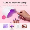 image:imageMelodySusie Jelly Gel Nail Polish Set6 Transparent ColorsMilky or Jelly TextureAutumn and Winter Dark Colors Soak Off UV LED Light Cure or Salon Manicure and Nail Art DIY at HomeSet6