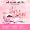 image:imageMelodySusie Jelly Gel Nail Polish Set6 Transparent ColorsMilky or Jelly TextureAutumn and Winter Dark Colors Soak Off UV LED Light Cure or Salon Manicure and Nail Art DIY at HomeSet6