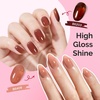 image:imageMelodySusie Jelly Gel Nail Polish Set6 Transparent ColorsMilky or Jelly TextureAutumn and Winter Dark Colors Soak Off UV LED Light Cure or Salon Manicure and Nail Art DIY at HomeSmoky Rose Jelly Set 15ML