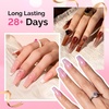 image:imageMelodySusie Jelly Gel Nail Polish Set6 Transparent ColorsMilky or Jelly TextureAutumn and Winter Dark Colors Soak Off UV LED Light Cure or Salon Manicure and Nail Art DIY at HomeSet6