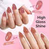 image:imageMelodySusie Jelly Gel Nail Polish Set6 Transparent ColorsMilky or Jelly TextureAutumn and Winter Dark Colors Soak Off UV LED Light Cure or Salon Manicure and Nail Art DIY at HomeRetro Mauve Jelly Set