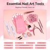 image:imageMelodySusie Jelly Gel Nail Polish Set6 Transparent ColorsMilky or Jelly TextureAutumn and Winter Dark Colors Soak Off UV LED Light Cure or Salon Manicure and Nail Art DIY at HomeSet