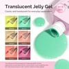 image:imageMelodySusie Jelly Gel Nail Polish Set6 Transparent ColorsMilky or Jelly TextureAutumn and Winter Dark Colors Soak Off UV LED Light Cure or Salon Manicure and Nail Art DIY at HomeSoft Jelly Candy Color Set