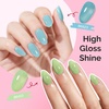 image:imageMelodySusie Jelly Gel Nail Polish Set6 Transparent ColorsMilky or Jelly TextureAutumn and Winter Dark Colors Soak Off UV LED Light Cure or Salon Manicure and Nail Art DIY at HomeMacaron Jelly Set 15ML