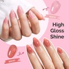 image:imageMelodySusie Jelly Gel Nail Polish Set6 Transparent ColorsMilky or Jelly TextureAutumn and Winter Dark Colors Soak Off UV LED Light Cure or Salon Manicure and Nail Art DIY at HomeSoft Blush Mist