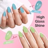 image:imageMelodySusie Jelly Gel Nail Polish Set6 Transparent ColorsMilky or Jelly TextureAutumn and Winter Dark Colors Soak Off UV LED Light Cure or Salon Manicure and Nail Art DIY at HomeMacaron Jelly Set