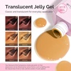image:imageMelodySusie Jelly Gel Nail Polish Set6 Transparent ColorsMilky or Jelly TextureAutumn and Winter Dark Colors Soak Off UV LED Light Cure or Salon Manicure and Nail Art DIY at HomeWarm Harvest Jelly Set