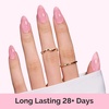 image:imageMelodySusie Jelly Gel Nail Polish Set6 Transparent ColorsMilky or Jelly TextureAutumn and Winter Dark Colors Soak Off UV LED Light Cure or Salon Manicure and Nail Art DIY at HomePeachy Rose Jelly Set