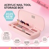 image:imageMelodySusie Mini Nail Dust Collector with GelCarousel for Nail Polish Bottle Holder and Nail Art Tools Organizer