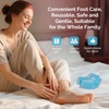 image:imageMelodySusie Moisturizing Heel Socks for Cracked Heel TreatmentUniversal StyleSuitable for Home and Salon UseSize RegularGray and Blue2 Pairsgray and blue