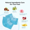 image:imageMelodySusie Moisturizing Heel Socks for Cracked Heel TreatmentUniversal StyleSuitable for Home and Salon UseSize RegularGray and Blue2 Pairsgray and blue