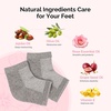 image:imageMelodySusie Moisturizing Heel Socks for Cracked Heel TreatmentUniversal StyleSuitable for Home and Salon UseSize RegularGray and Blue2 Pairspink and gray