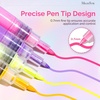 image:imageMelodySusie Nail Art Pens Set 12 Colors 07MM Nail Polish Pens for Nail Art Nail Dotting Tool Drawing Pen for Nail Design Manicure Nail Pens for Salon and DIY at Home24 PCS