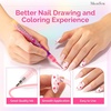 image:imageMelodySusie Nail Art Pens Set 12 Colors 07MM Nail Polish Pens for Nail Art Nail Dotting Tool Drawing Pen for Nail Design Manicure Nail Pens for Salon and DIY at Home12 PCS 05MM