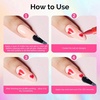 image:imageMelodySusie Nail Art Pens Set 12 Colors 07MM Nail Polish Pens for Nail Art Nail Dotting Tool Drawing Pen for Nail Design Manicure Nail Pens for Salon and DIY at Home12 Colors DoubleEnded