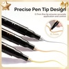 image:imageMelodySusie Nail Art Pens Set 12 Colors 07MM Nail Polish Pens for Nail Art Nail Dotting Tool Drawing Pen for Nail Design Manicure Nail Pens for Salon and DIY at Home3PCS 07MM Chrome Metallic